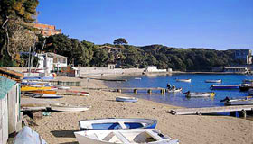 alter Fischerhafen in Castiglioncello - Italien